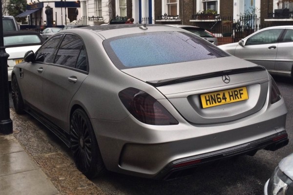 Mansory Mercedes S63 AMG 4 600x400 at Mansory Mercedes S63 AMG Spotted in London