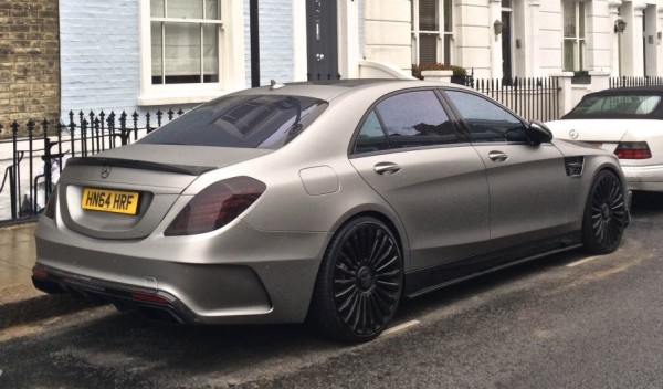 Mansory Mercedes S63 AMG 5 600x352 at Mansory Mercedes S63 AMG Spotted in London