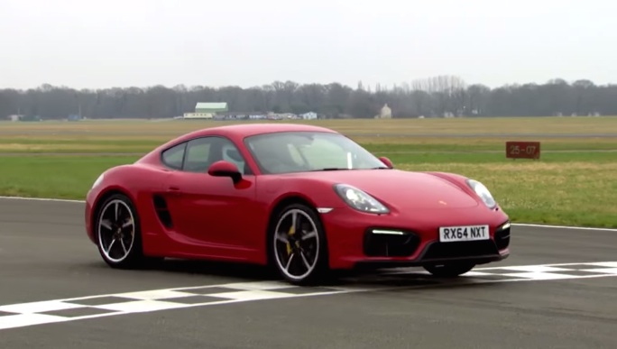Porsche Cayman GTS TG at Nostalgia: Stig Power Lap in Porsche Cayman GTS