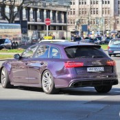 Purple Audi RS6 3 175x175 at Purple Audi RS6 Spotted in Berlin