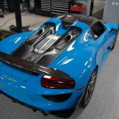 Riviera Blue Porsche 918 7 175x175 at Riviera Blue Porsche 918 Weissach Delivered in U.S.
