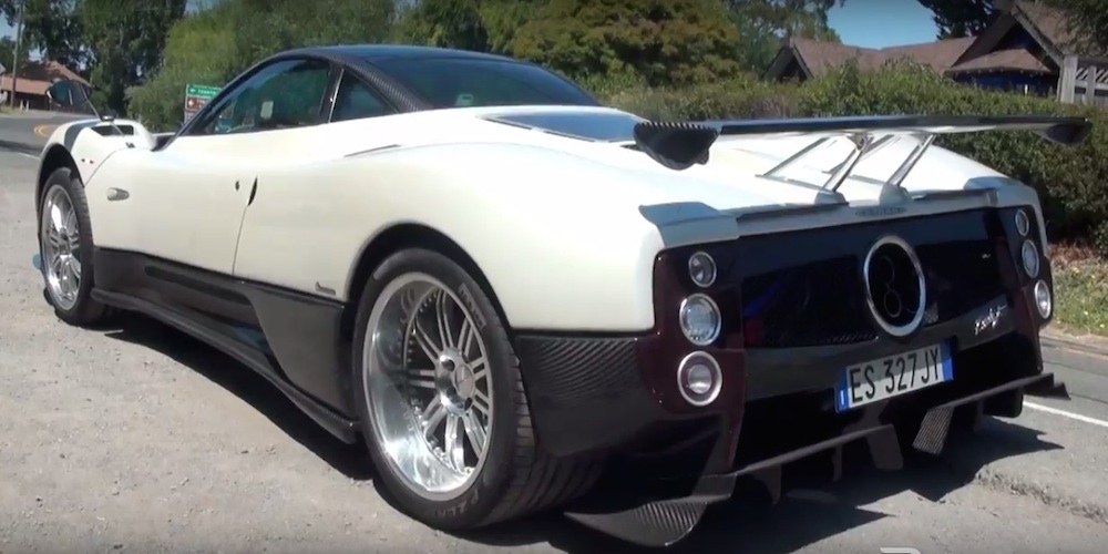 horacio zonda f at Onboard Horacio Paganis Personal Zonda F in California!
