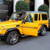 mercedes g63 solar beam 1 175x175 at Mercedes G63 AMG Solar Beam Crazy Color Spotted in Paris