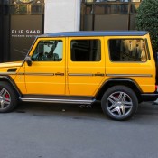 mercedes g63 solar beam 2 175x175 at Mercedes G63 AMG Solar Beam Crazy Color Spotted in Paris