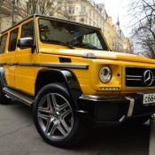 mercedes g63 solar beam 5 175x175 at Mercedes G63 AMG Solar Beam Crazy Color Spotted in Paris