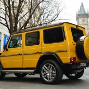 mercedes g63 solar beam 6 175x175 at Mercedes G63 AMG Solar Beam Crazy Color Spotted in Paris