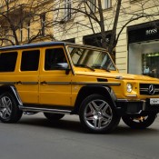 mercedes g63 solar beam 8 175x175 at Mercedes G63 AMG Solar Beam Crazy Color Spotted in Paris