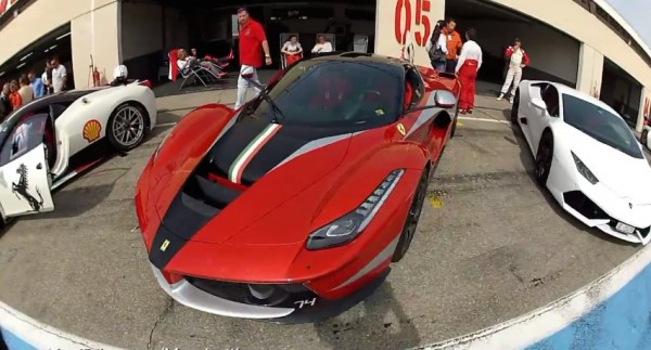 one off laferrari 2 600x323 at Onboard One Off LaFerrari at Paul Ricard 