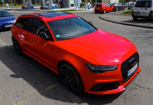 red audi rs6 0 600x412 at Spotlight: Candy Red Audi RS6 Avant