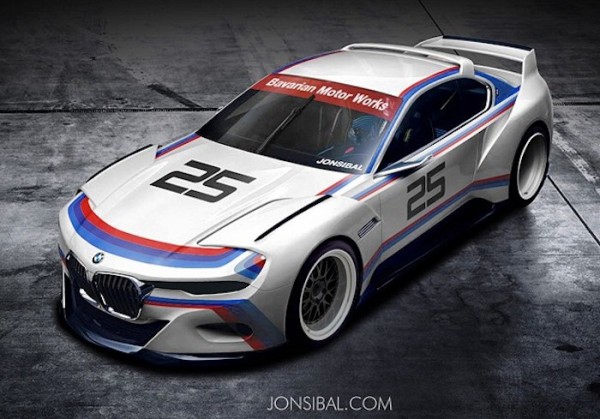 BMW 3.0 CSL M 600x419 at BMW 3.0 CSL Hommage Rendered in M Livery