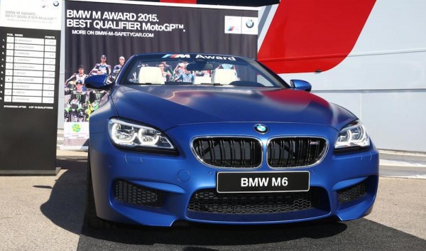 BMW M6 Convertible motogp 2 600x353 at Exclusive BMW M6 Convertible Revealed as MotoGP Qualifier Award
