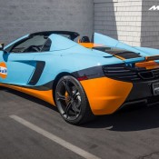 Gulf McLaren 12C Spider 8 175x175 at Gulf Liveried McLaren 12C Spider Spotted for Sale