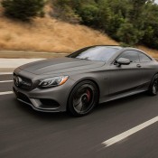 Gunmetal Grey Mercedes S Coupe 1 175x175 at The Boss: Matte Gunmetal Grey Mercedes S Coupe