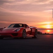 HRE Red Porsche 918 3 175x175 at Gallery: Red Porsche 918 on HRE Wheels