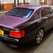 Magenta Bentley Flying Spur 3 175x175 at Two Tone Magenta Bentley Flying Spur Spotted in London
