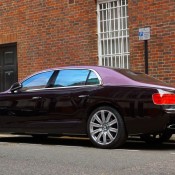 Magenta Bentley Flying Spur 9 175x175 at Two Tone Magenta Bentley Flying Spur Spotted in London