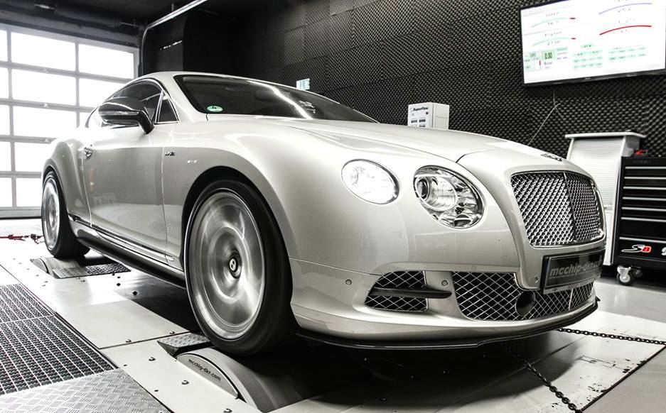 Mcchip Bentley Continental GT 0 at Bentley Continental GT W12 Boosted to 655 PS by Mcchip DKR