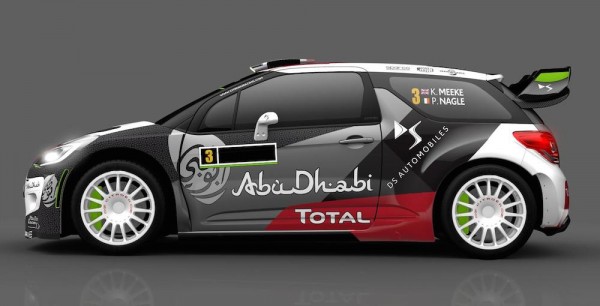New Citroen DS 3 WRC 2 600x306 at New Citroen DS 3 WRC Unveiled with Fresh Look