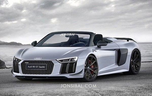 Next Audi R8 GT Spyder 600x382 at Next Audi R8 GT Spyder Rendered Way Ahead of Time