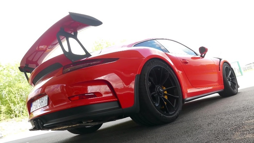 Porsche 991 GT3 RS1 at Porsche 991 GT3 RS Pushed Hard at Bilster Berg