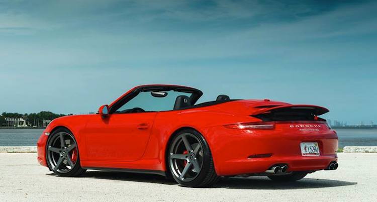 Porsche Carrera 4S Vorsteiner 0 at Gallery: Porsche Carrera 4S on Vorsteiner Wheels