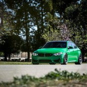 Signal Green BMW M3 10 175x175 at Gallery: Signal Green BMW M3 on HRE Wheels