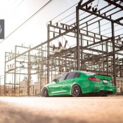 Signal Green BMW M3 7 175x175 at Gallery: Signal Green BMW M3 on HRE Wheels