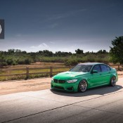 Signal Green BMW M3 9 175x175 at Gallery: Signal Green BMW M3 on HRE Wheels