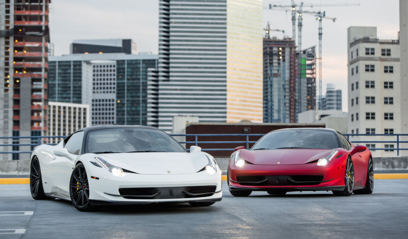 Vossen Ferrari 458 0 at Gallery: Vossen Ferrari 458 Twins in Miami