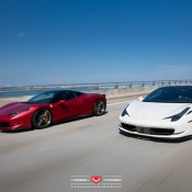 Vossen Ferrari 458 3 175x175 at Gallery: Vossen Ferrari 458 Twins in Miami