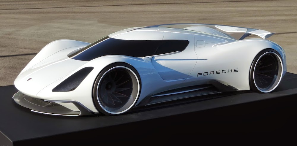 2035 Porsche LMP1 0 at Rendering: 2035 Porsche LMP1 Race Car