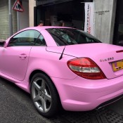 Bubblegum Pink Mercedes SLK 3 175x175 at What Do You Think of This Bubblegum Pink Mercedes SLK?