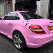 Bubblegum Pink Mercedes SLK 3 175x175 Bubblegum Pink Mercedes SLK 3 175x175 at What Do You Think of This Bubblegum Pink Mercedes SLK?