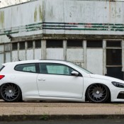 Custom VW Scirocco 10 175x175 at Custom VW Scirocco Slammed on Vossen Wheels