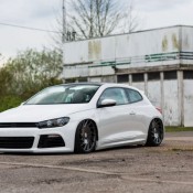Custom VW Scirocco 6 175x175 at Custom VW Scirocco Slammed on Vossen Wheels