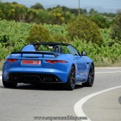 Jaguar F Type Project 7 UB 1 175x175 at Ultra Blue Jaguar F Type Project 7 Spotted on the Road
