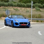 Jaguar F Type Project 7 UB 3 175x175 at Ultra Blue Jaguar F Type Project 7 Spotted on the Road