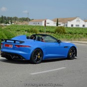 Jaguar F Type Project 7 UB 6 175x175 at Ultra Blue Jaguar F Type Project 7 Spotted on the Road