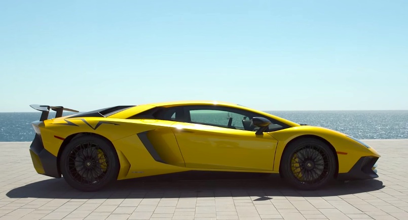 Lamborghini Aventador SV test at Lamborghini Aventador SV Tested on Road and Track