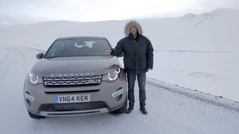 Land Rover Discovery Sport at Justin Bell Tests the Land Rover Discovery Sport in Iceland