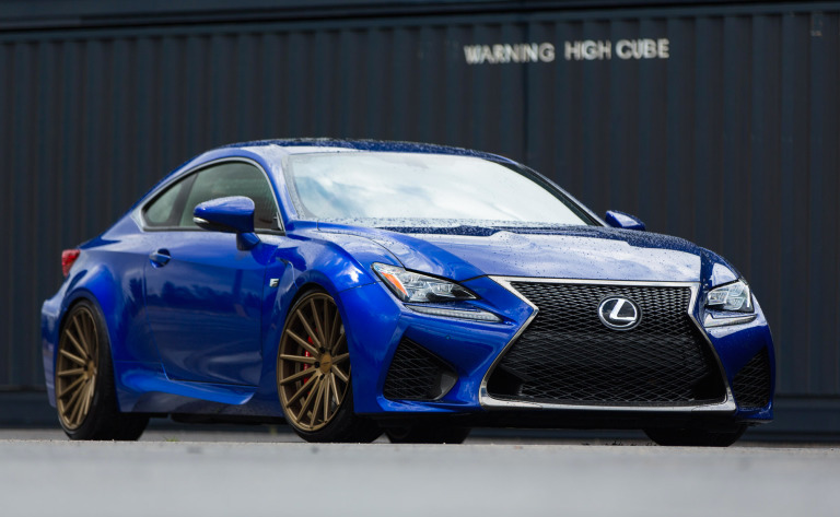 Lexus RC F Vossen 0 at Gallery: Lexus RC F on Vossen Wheels