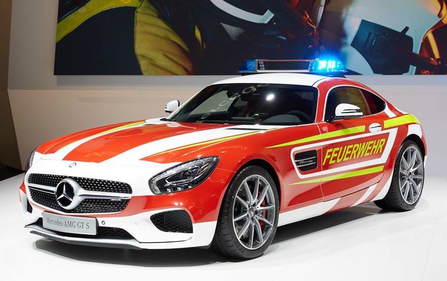 Mercedes AMG GT Fire Fighter at Mercedes AMG GT Fire Fighter Unveiled at Interschutz