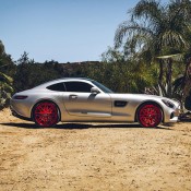 Mercedes AMG GT Red Wheels 2 175x175 at Dope or Nope? Mercedes AMG GT on Red Wheels