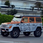 Mercedes G500 4×4 spot 2 175x175 at Mercedes G500 4×4² Crazy Color Spotted on the Road