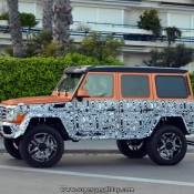 Mercedes G500 4×4 spot 3 175x175 at Mercedes G500 4×4² Crazy Color Spotted on the Road