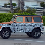 Mercedes G500 4×4 spot 4 175x175 at Mercedes G500 4×4² Crazy Color Spotted on the Road