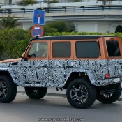 Mercedes G500 4×4 spot 6 175x175 at Mercedes G500 4×4² Crazy Color Spotted on the Road