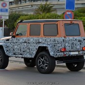 Mercedes G500 4×4 spot 7 175x175 at Mercedes G500 4×4² Crazy Color Spotted on the Road