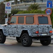 Mercedes G500 4×4 spot 8 175x175 at Mercedes G500 4×4² Crazy Color Spotted on the Road