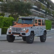 Mercedes G500 4×4 spot 9 175x175 at Mercedes G500 4×4² Crazy Color Spotted on the Road